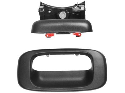 GM 15997911 Handle, Outside, Black Grained