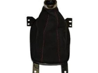 GM 24261464 Shift Boot, Black; Red