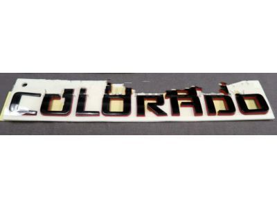 GM 84113503 Nameplate, Rear
