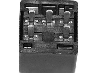GM 13503103 Fuel Pump Relay, Black