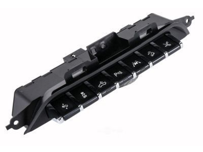 Chevy 84347238 SWITCH,VEHICLE STABILITY CONTROL SYSTEM(BLACK CARBON)(7 BUTTON BANK)