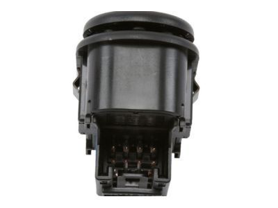 Chevy 15250458 SWITCH,OUTSIDE REAR VIEW MIRROR REMOTE CONTROL(EBONY)(TOP OF SWITCH IS OVAL ON BOTH ENDS)