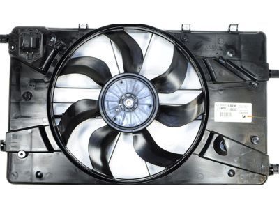 2011 Chevy Cruze Fan Shroud - 13360890