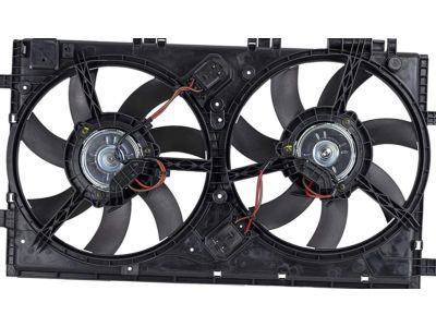 GM 13300195 Fan & Motor, Passenger Side