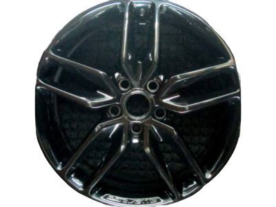 GM 20986478 Wheel, Black, Rear