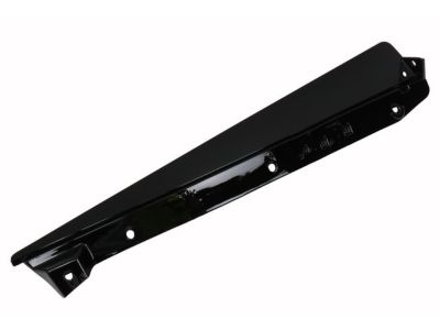 GM 23382789 Air Deflector, Black, Front Outer Driver Side