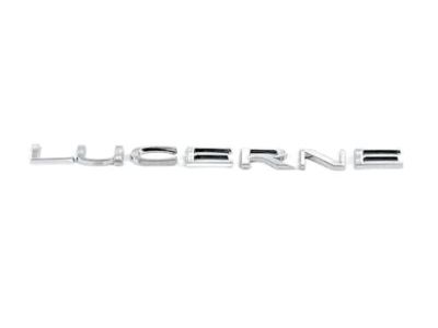 GM 25759432 Nameplate, Front