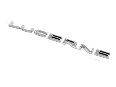 GM 25759432 Nameplate, Front