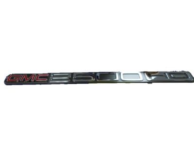 GM 15114056 Nameplate, Front