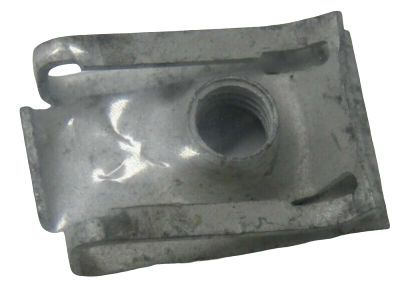 Chevy 88961517 NUT,U-TYPE,M6X1, 21.4X15, 9.8 C/E, SAE 1040, SILVER(PART OF 1)