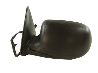 GM 15226944 Mirror, Black, Rear Driver Side