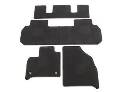 GM 84332395 Mat Package, Front And Rear Floor Mat (Carpet), Jet Black