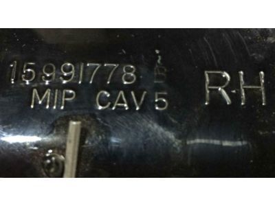 GM 15991778 Handle, Outside