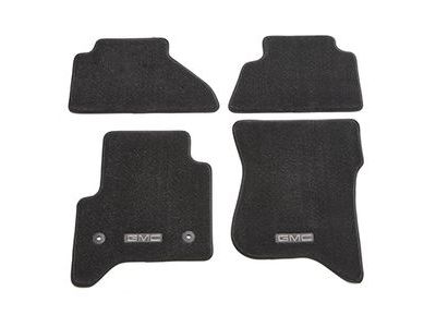 GM 84428373 Mat Package, Front And Rear Floor Mat (Carpet), Black