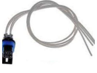 Chevy 88988598 CONNECTOR,SENSOR-OXYGEN(BLACK)(4-WAY FEMALE)(W/LEADS)(SQUARE)(3.900)