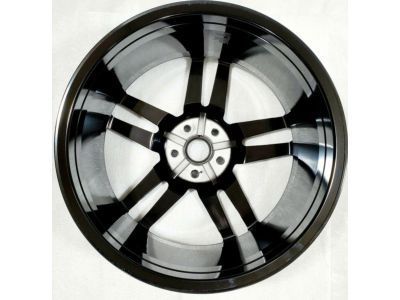 GM 20986482 Wheel, Black, Rear