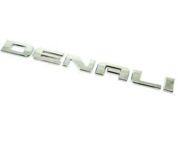 GM 15825691 Nameplate, Front