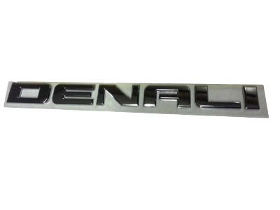 GM 15825691 Nameplate, Front