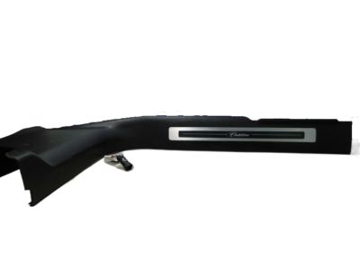 GM 23475150 Kick Panel, Jet Black, Front Driver Side