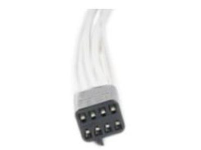 Chevy 13584485 CONNECTOR,INSTRUMENT PANEL WIRING HARNESS(TOP RETAINER)(PART OF 1)(BLACK)(8-WAY FEMALE)(W/LEADS)