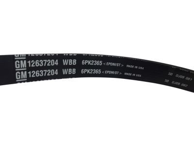 GM 12637204 Serpentine Belt