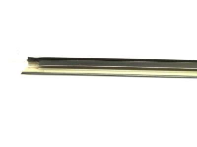 GM 10325229 Belt Weatherstrip, Black, Rear Driver Side