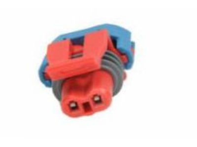 Chevy 13585860 CONNECTOR,SOLENOID-EVAP EMISSION CANISTER VENT VALVE(RED)(2-WAY FEMALE)(W/LEADS)(2.535)