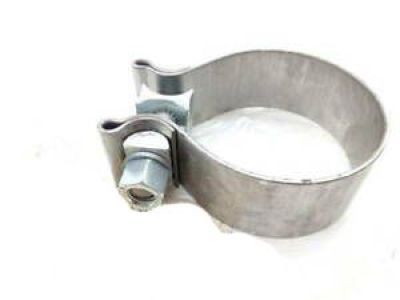 Chevy 15009437 CLAMP,EXHAUST PIPE(INTERMEDIATE PIPE TO MUFFLER)(STAMPED 2.5"(63.5 MM))