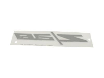 GM 22908036 Nameplate, Rear