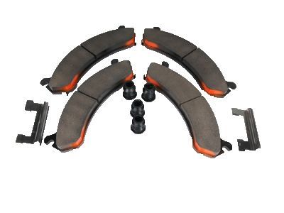 2007 Chevy Silverado 3500 Classic Brake Pad - 19133306