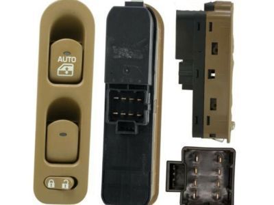 GM 22688685 Window Switch, Oak, Driver Side