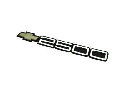 GM 15551234 Nameplate, Front