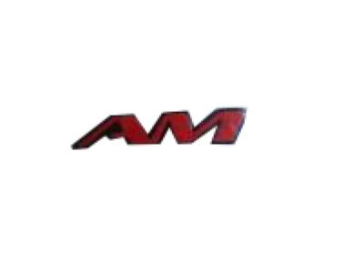 GM 22636915 Emblem, Red, Rear