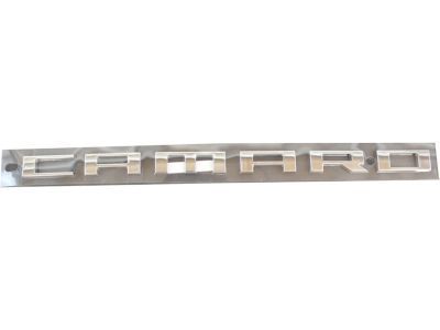 GM 22752666 Nameplate, Front