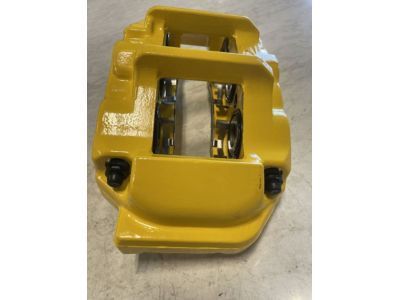 GM 22799634 Caliper, Gray, Front Driver Side