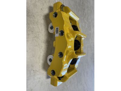 GM 22799634 Caliper, Gray, Front Driver Side
