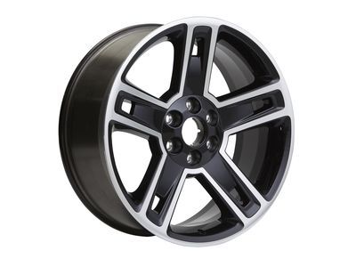 GM 19301160 Wheel, Alloy, Gloss Black