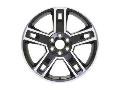 GM 19301160 Wheel, Alloy, Gloss Black