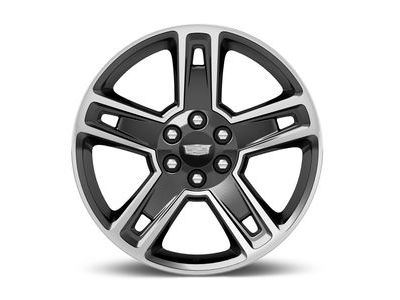 GM 19301160 Wheel, Alloy, Gloss Black