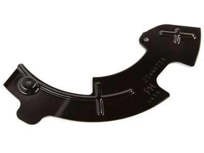 GM 23446731 Backing Plate, Front Passenger Side