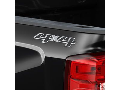 GMC 23490448 DECAL PKG,BODY(INCLUDES 2)(INSTALL 0.20)(0.01 KGS)(4X4)(SILVER & CHARCOAL)
