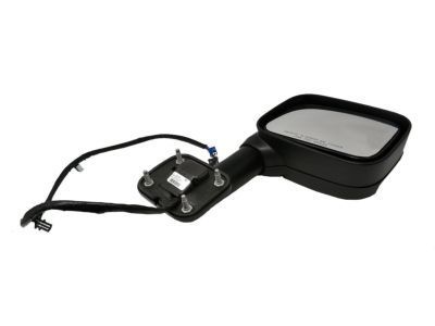 GM 25774401 Mirror Outside, Black, Rear Passenger Side