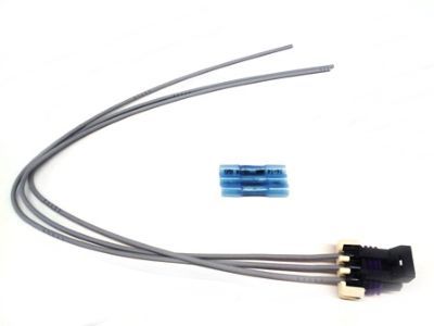GM 12117025 Harness Connector, Black