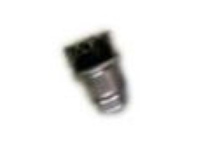 GM 10227993 Wheel Nut Cap, Black; Silver, Front Rear