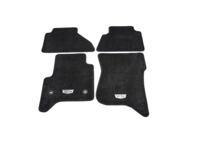 Cadillac 84313436 MAT PKG,FLOOR AUXILIARY(INCLUDES 5-7)(BLACK)(INSTALL 0.10)(4.08 KGS)(FIRST ROW)(PREMIUM CARPET)(16.800)