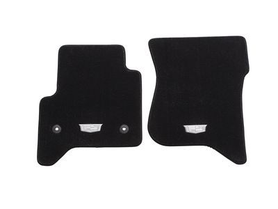 Cadillac 84313436 MAT PKG,FLOOR AUXILIARY(INCLUDES 5-7)(BLACK)(INSTALL 0.10)(4.08 KGS)(FIRST ROW)(PREMIUM CARPET)(16.800)