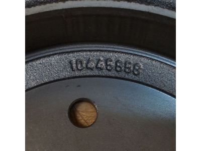 GM 10445858 Rotor, Rear Passenger Side