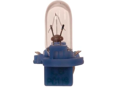 Chevy 16151234 BULB,INSTRUMENT CLUSTER(W/SOCKET)(1.2CP)(STAMPED 1234)(PC119, BLUE SOCKET)
