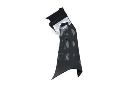 GM 95286021 Side Gate Trim, Black
