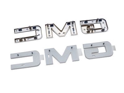 GM 84364356 Nameplate, Black